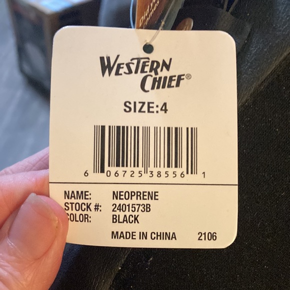 Western Chief Kids Neoprene Kid's Boots (Toddler/Little Kid/Big Kid 4 - Picture 8 of 9